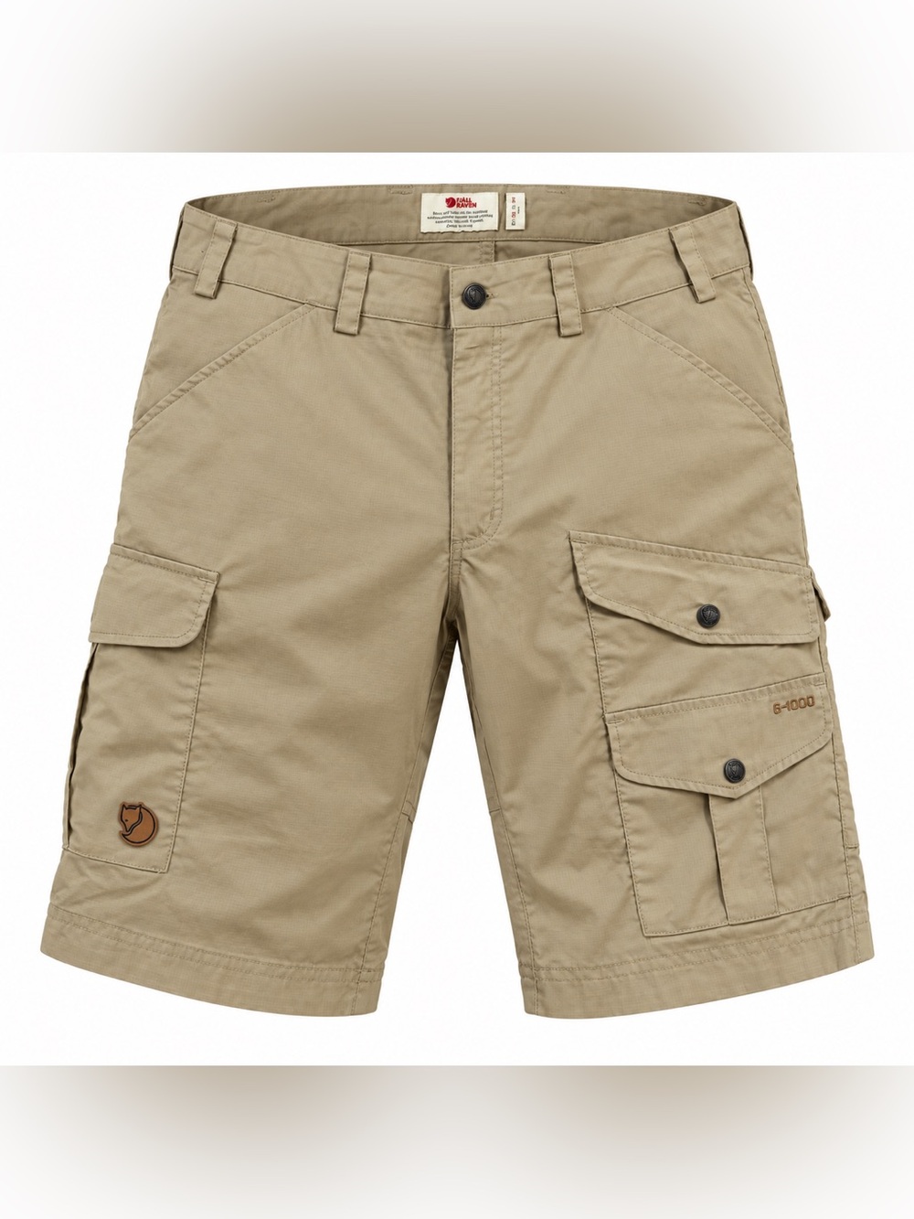 Fjallraven Vidda Pro Lite Khaki Cargo Hiking Shorts Men’s 34